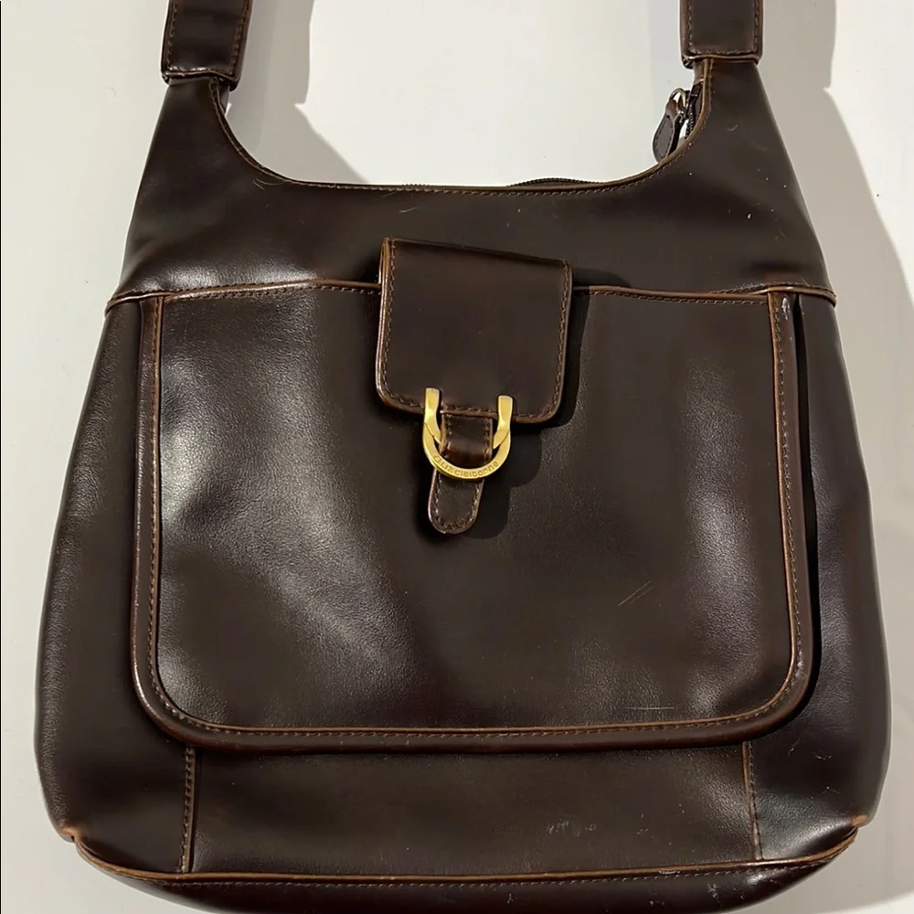 Liz Claiborne Dark Brown Men's Messenger Bag
